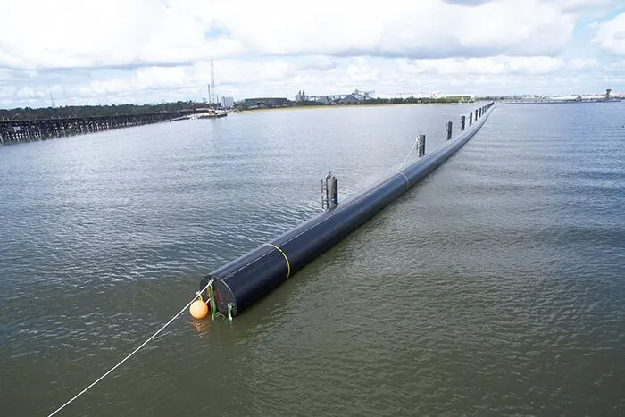 Floating Large Diameter Pipe