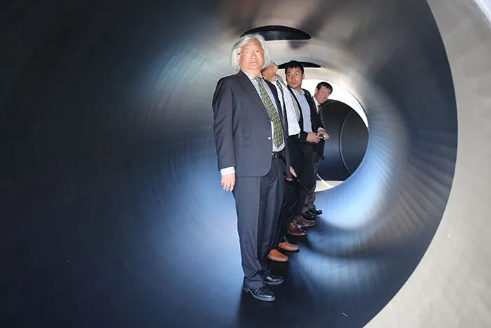 Floating Large Diameter Pipe