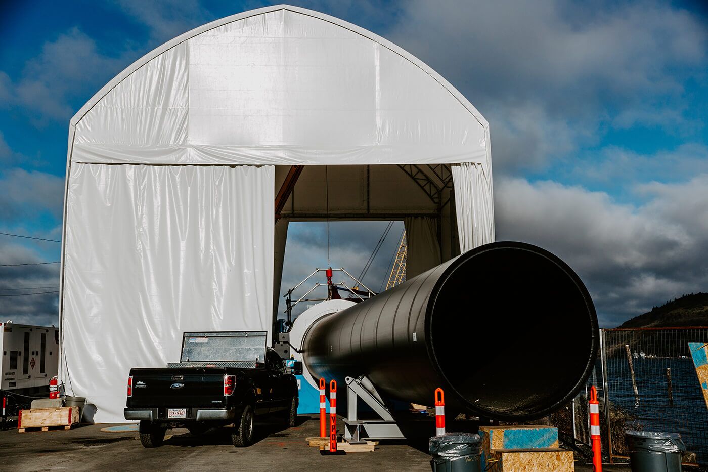 Extruded Large Diameter Pipe