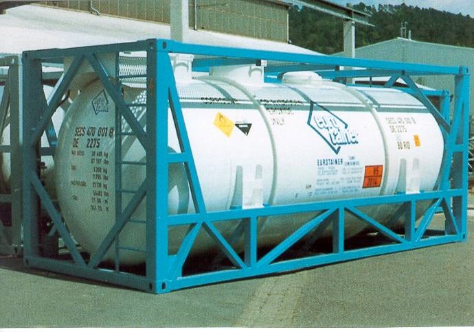 PFA Lined ISO Steel Container