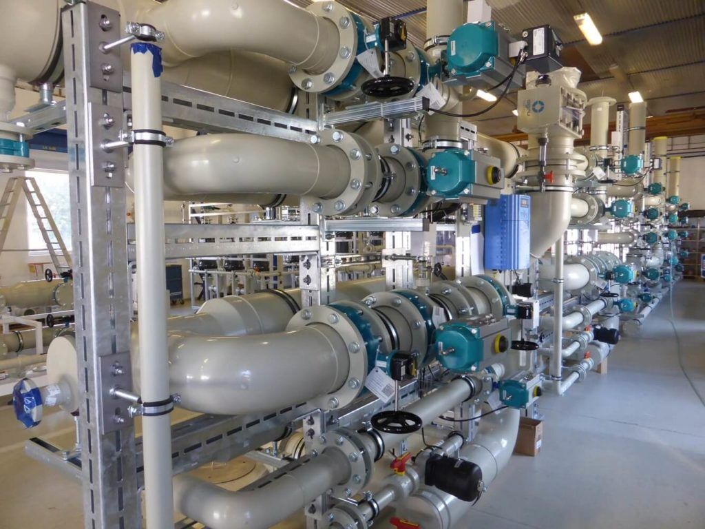 AGRU offers one-stop shopping for all components of the PP piping system.