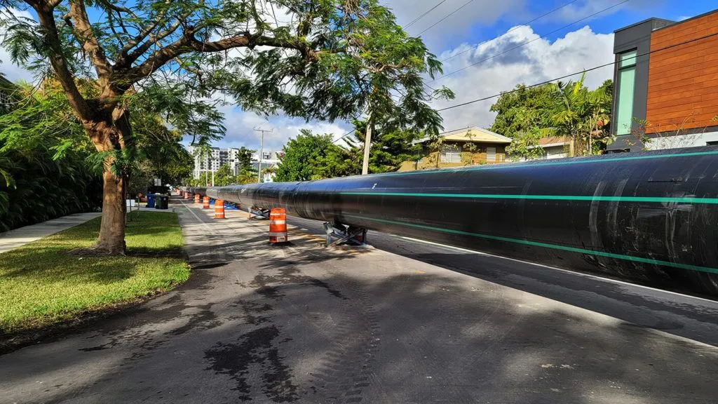 large drain pipes