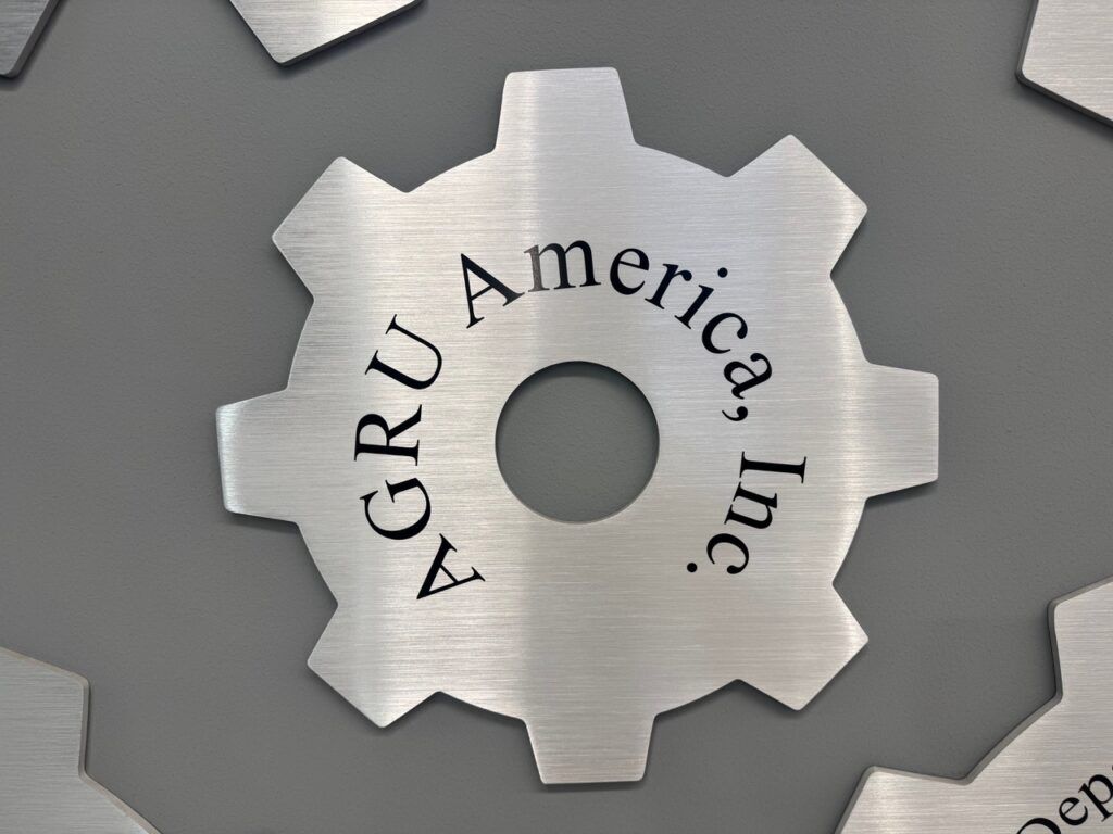 HGTC advanced manufacturing center- AGRU plate