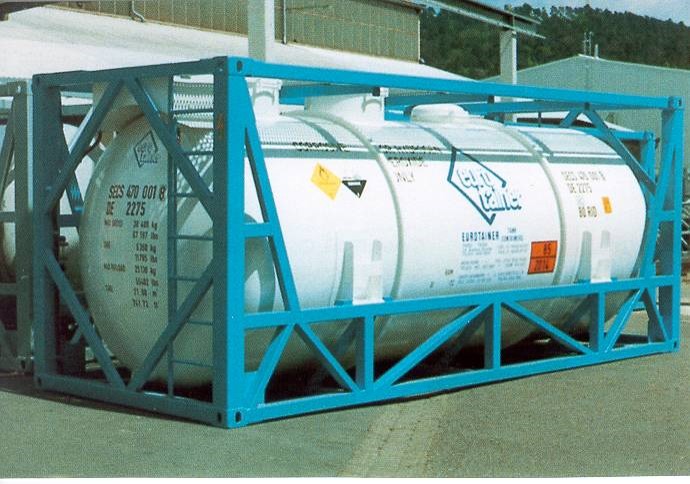 PFA Lined ISO Steel Container