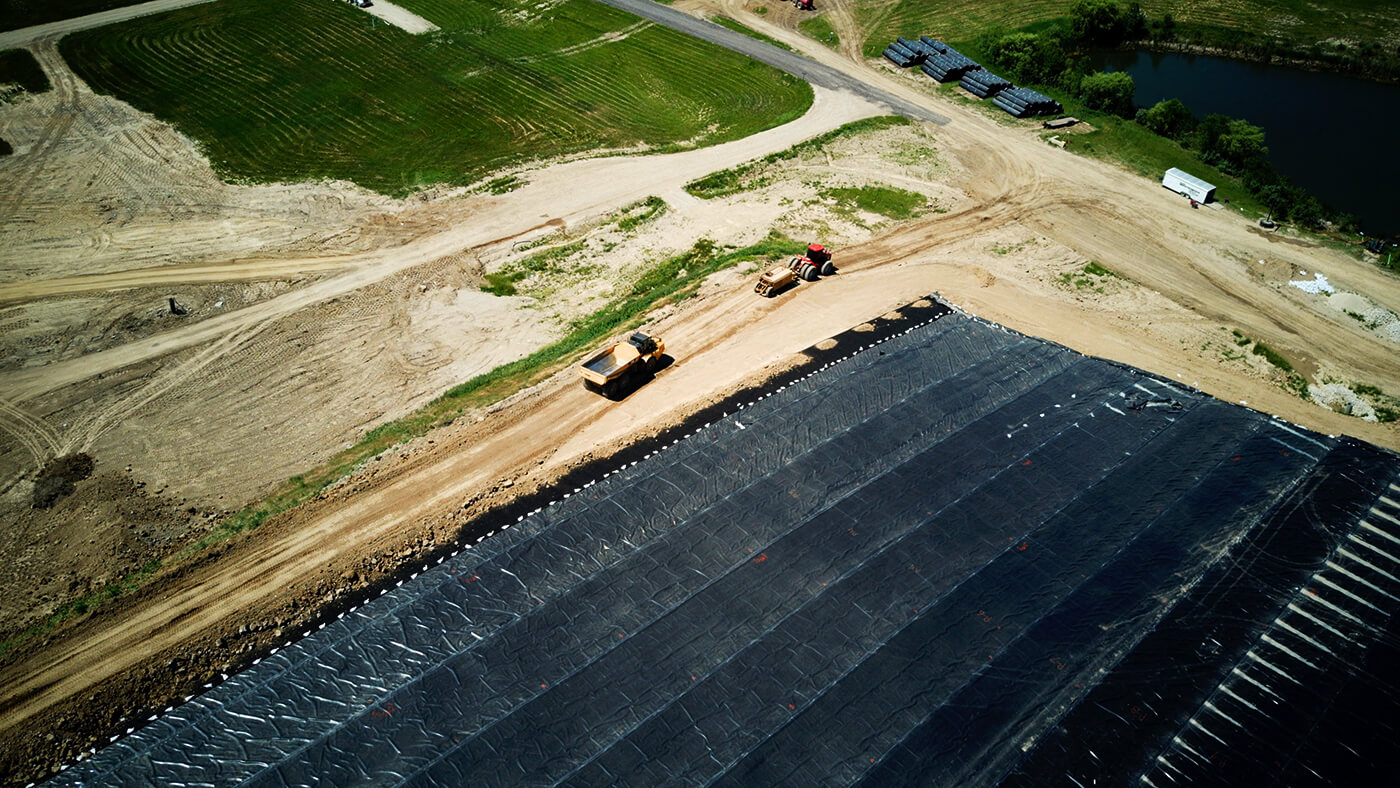 Huntington, Indiana Landfill Closure | AGRU America